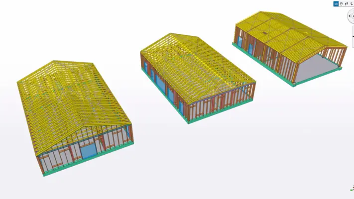 Image from Narva Care Home Complex gallery. Timber Structure building.